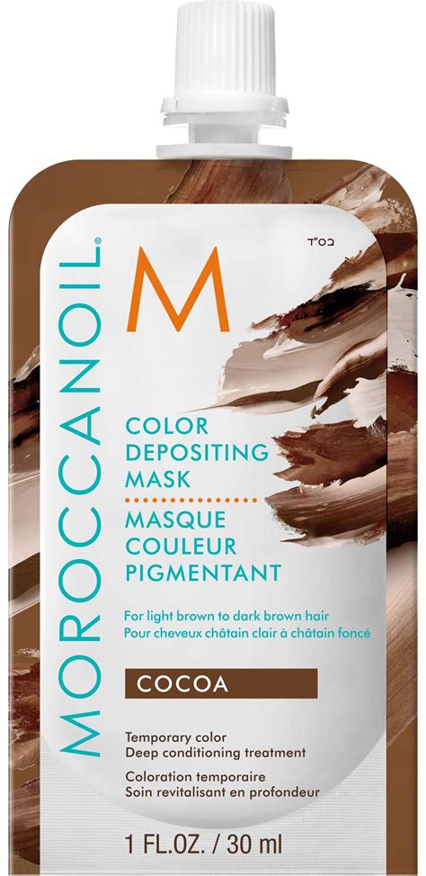 moroccanoil cocoa color depositing mask