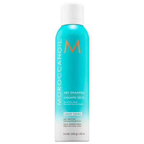 moroccanoil dry shampoo for light tones
