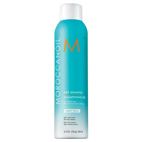 moroccanoil dry shampoo light tones 205ml