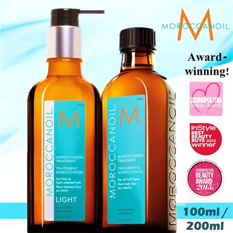 moroccanoil hair products light