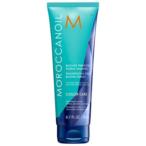 moroccanoil hair products purple shampoo