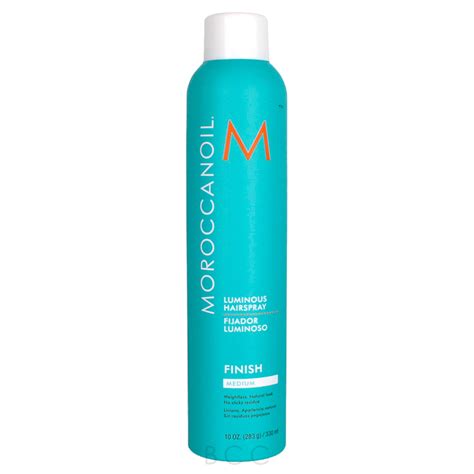 moroccanoil luminous hairspray medium finish