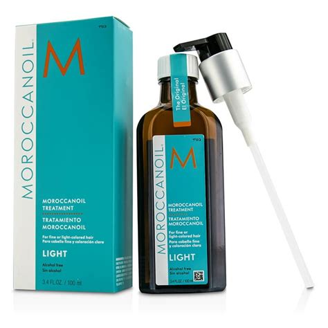 moroccanoil treatment light hair oil 100ml