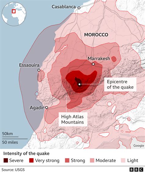morocco earthquake magnitude