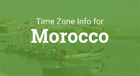morocco time zone