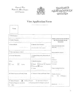 morocco visa application uk