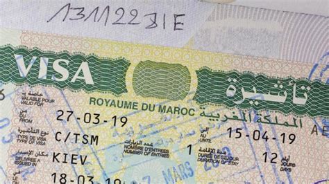 morocco visa requirements
