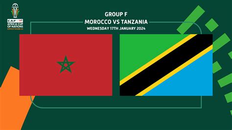 morocco vs tanzania full match