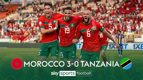 morocco vs tanzania highlights