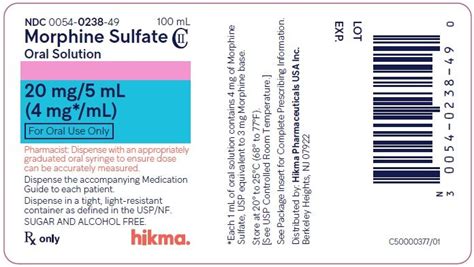 Understanding Morphine Generic Name for Effective Pain Management