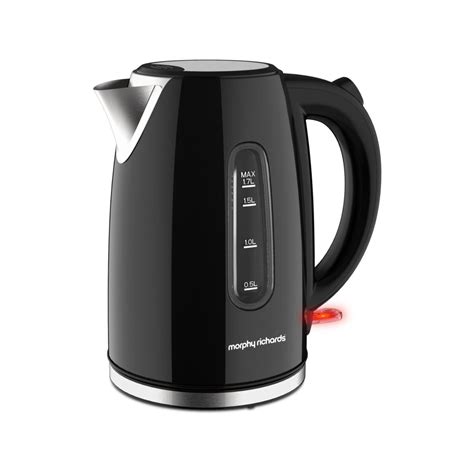 Morphy Richards Black Electric Kettle