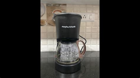 Morphy Richards Coffee Maker Video