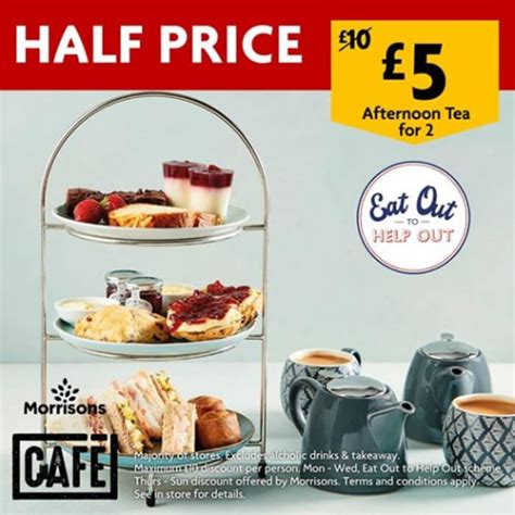 Morrisons Cafe Valentines Afternoon Tea