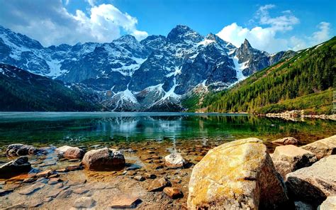 morskie oko nad morzem