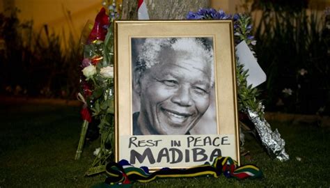 mort de nelson mandela