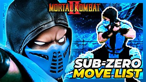 mortal kombat ii moves