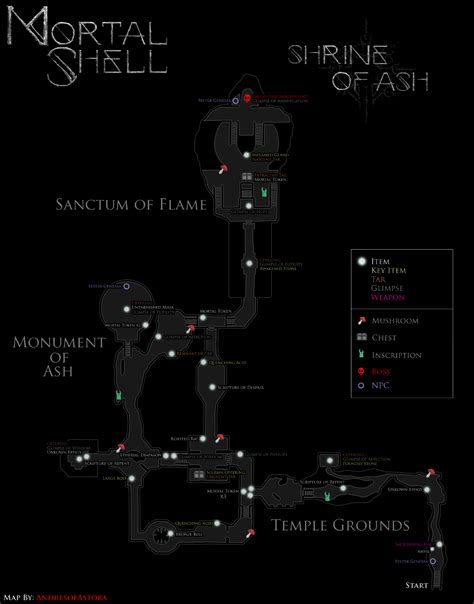 Mortal Shell Chest Locations Map