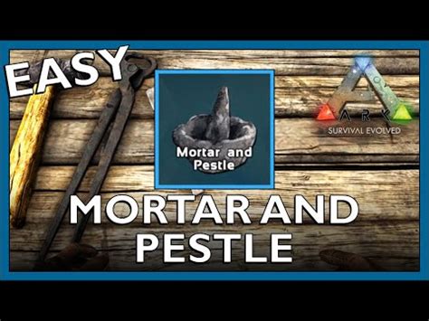 Mortar And Pestle Ark Command