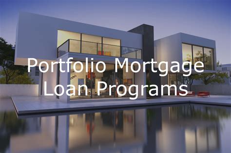 mortgage loan portfolio