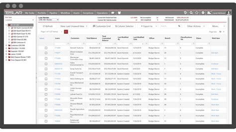 Mortgage Software User Interface