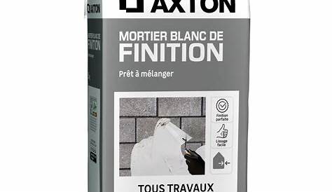 Mortier Blanc Leroy Merlin Résine D'adhérence Concentrée Pour AXTON 5 L