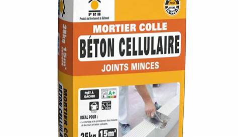 Mortier Colle Beton Cellulaire Pour Béton PRB, 10 Kg Leroy Merlin