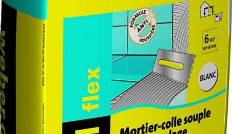 Mortier Colle Carrelage Exterieur Weber colle .col Flex Les Matériaux