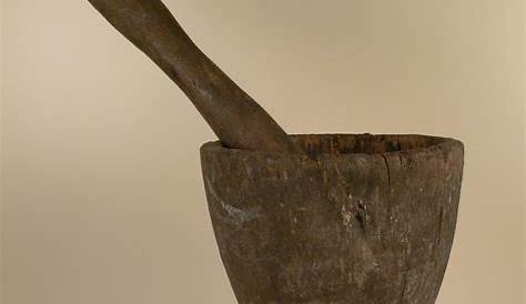 Mortier Et Pilon Africain à Mil Dogon (3052) Objets Usuels Art