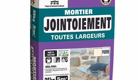 Mortier Jointoiement Ton Pierre De PRB, 15 Kg Leroy Merlin