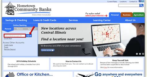 morton community bank online login