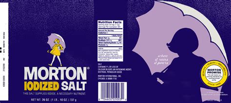 Morton Salt Label