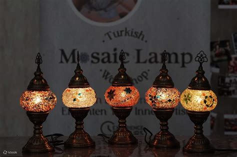 mosaic lamp workshop steps
