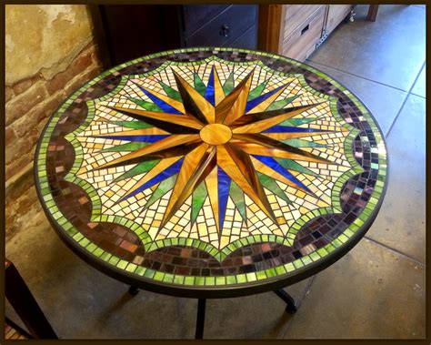 Mosaic Tile Table Designs