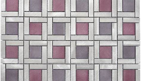 Mosaique Violet Leroy Merlin Papier Peint Papier Checker