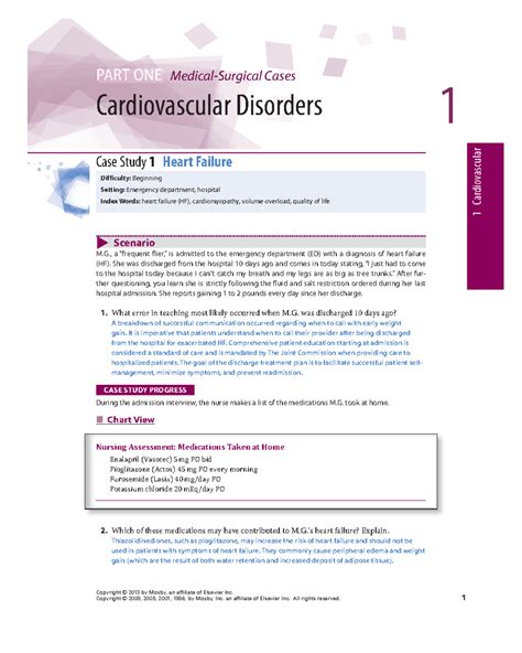 Mosby Elsevier Case Study Answers