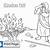 moses and the burning bush coloring page