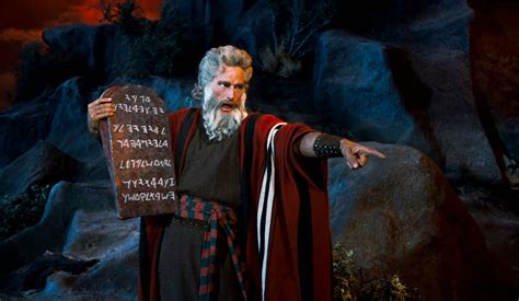 moses and the 10 commandments cast