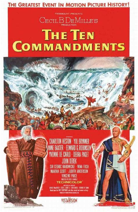 moses and the ten commandments trailer