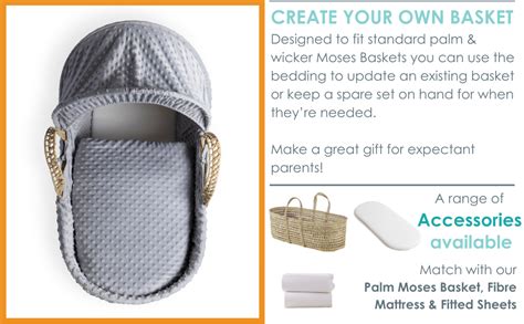 Moses Basket Cover Dressing Sets