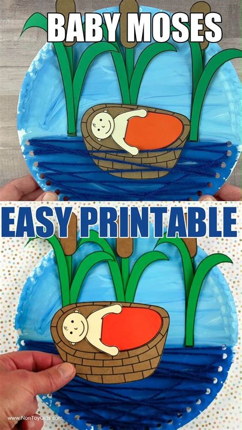 moses preschool craft