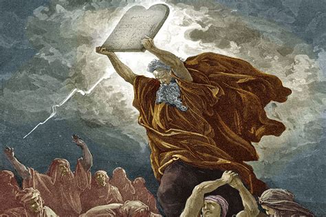 moses ten commandments story