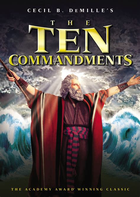 moses the ten commandments movie