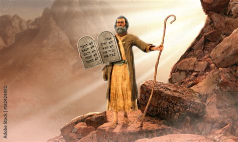 moses was given the ten commandments on mount