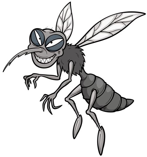 mosquito da dengue desenho animado