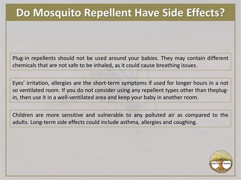Mosquito Repellent Side Effect