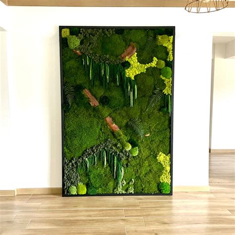 Moss Wall Art Large