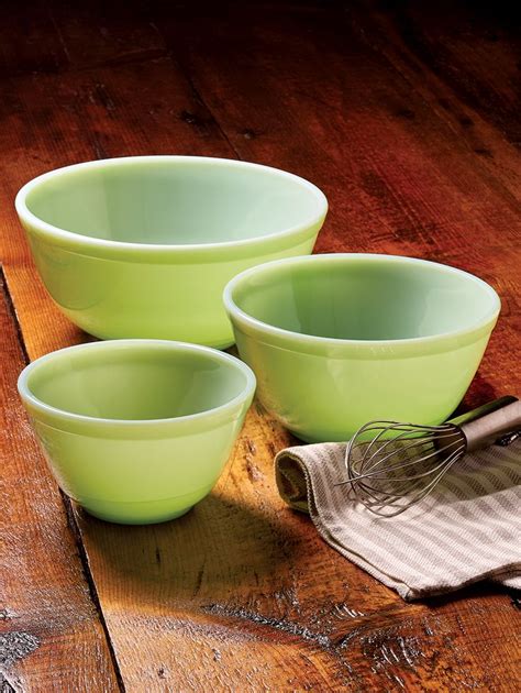 mosser glass mixing bowls