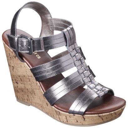 mossimo pewter sandals