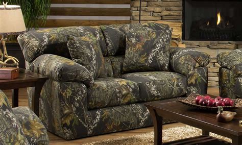 mossy oak couch and loveseat