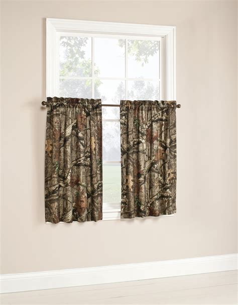 mossy oak curtain panels
